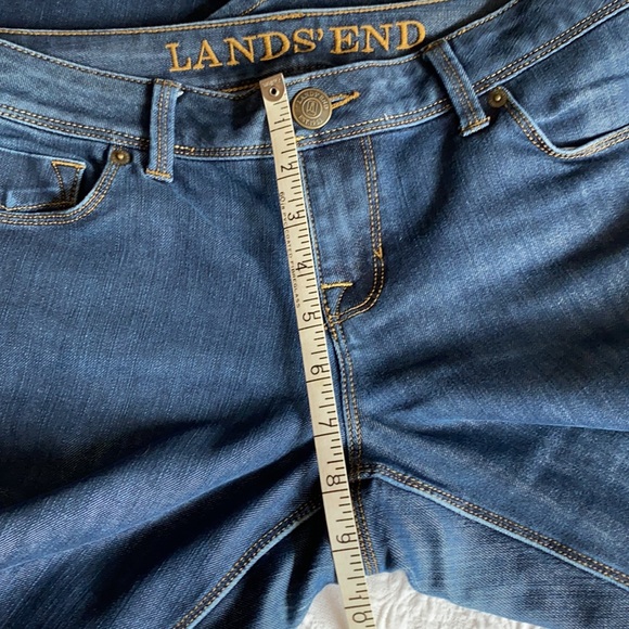 LANDS’ END Dark Wash Jeans - Picture 9 of 9